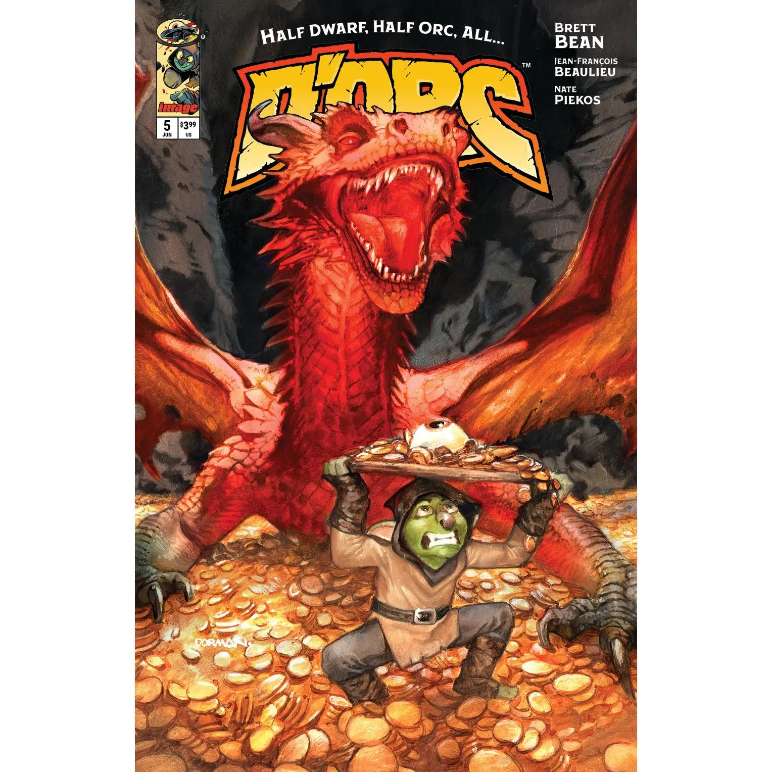 D’Orc #5 Dave Dorman Exclusive Variant - Limited to 500 - Image Comics