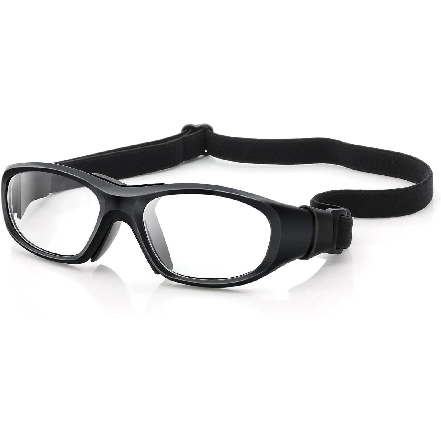 Safety Sports Goggles - Anti-Fog, UV-Protection Thermoplastic Eyewear with Adjustable Rubber Strap for Basketball, Skiing, Cycling