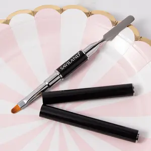 Manicure Double Head Phototherapy Brush Set-Suitable for nail repair and cleaning