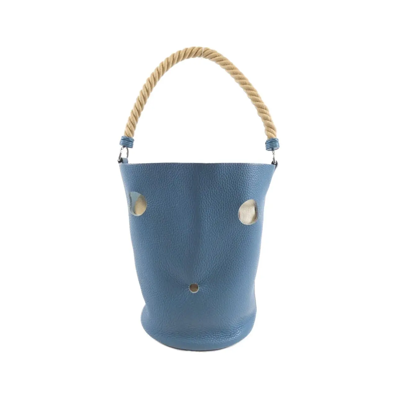 Pre-owned HERMÈS Calfskin Shoulder Bags Hermes Majorelle Taurillon Clemence Shoulder Bag
