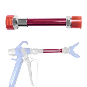 Airless Paint Sprayer Gun Filter Extension, Front-Mounted Spray Gun Filter Rod, Stainless Steel Mesh, Prevents Clogging, Easy Install