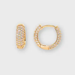 Eternity Earrings (Gold) - Perfect for Any Occasion