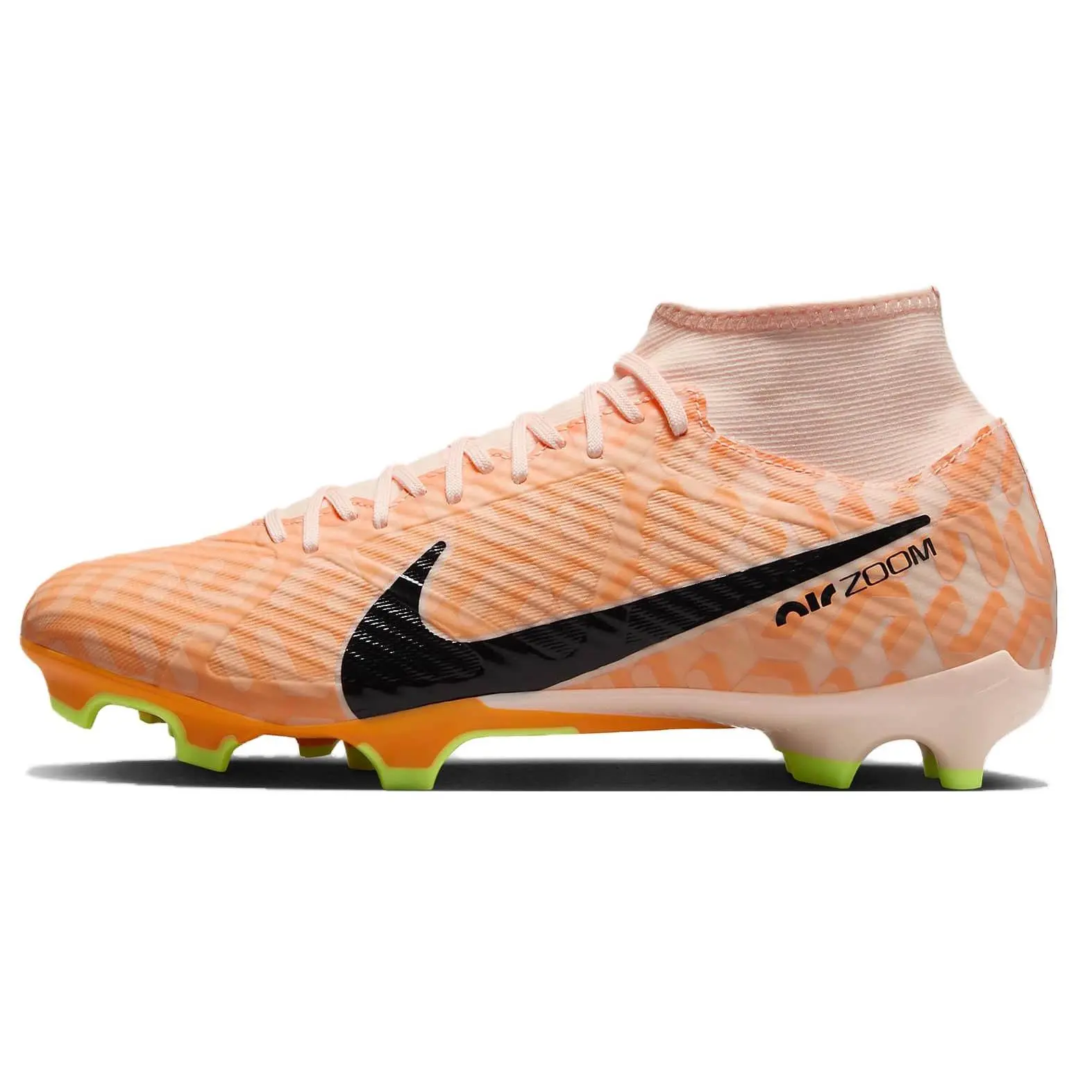 Nike Zoom Mercurial Superfly 9 Academy MG United Pack Cushioned Durable Soccer Cleats Unisex Guava Ice Black DZ3475-800