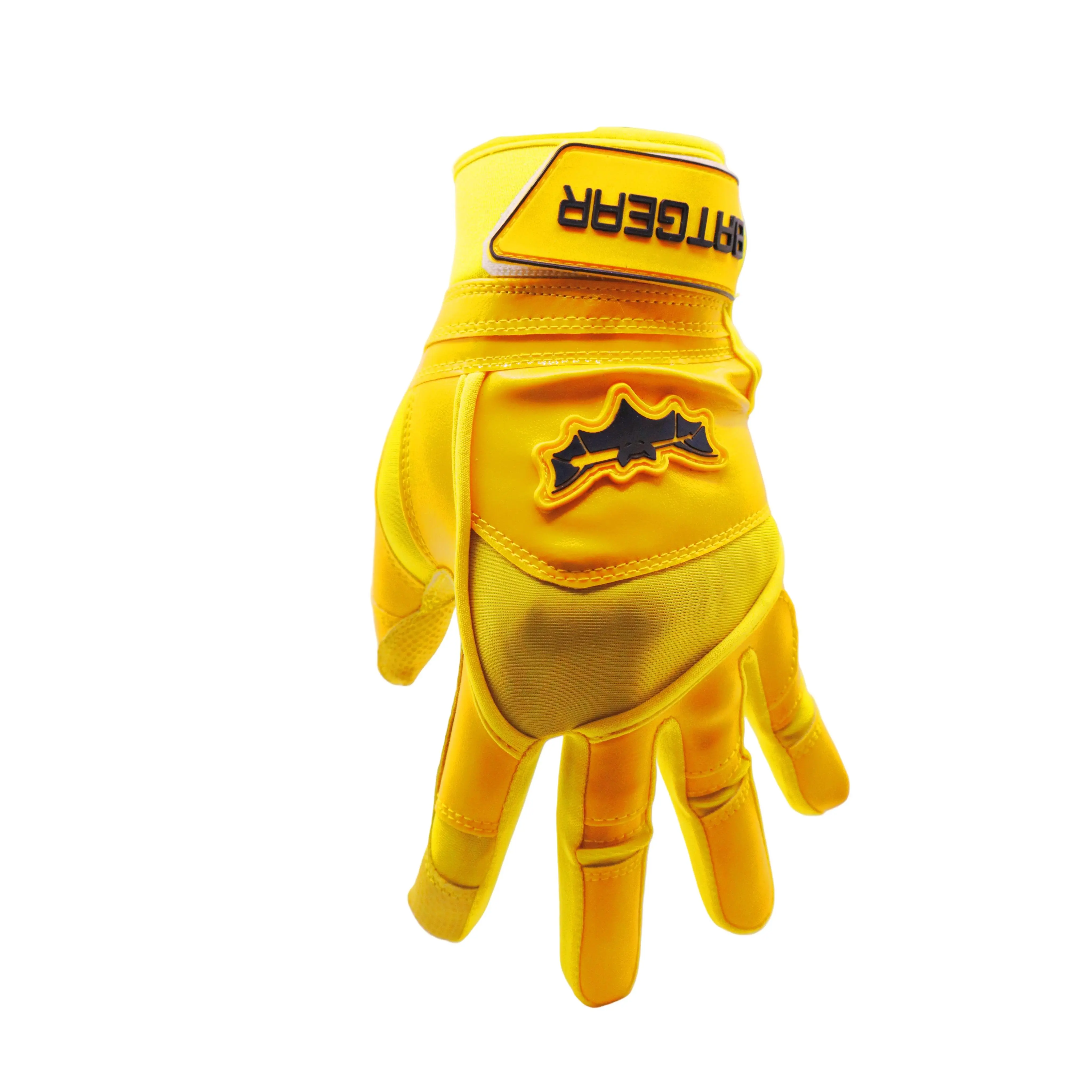 Yellow Color Rush Batting Glove
