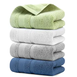 2/4PCS Thick 100% Cotton Hand Towels,13.4 x 29.1" Quick Dry, ultra-soft feel, Absorbent,The perfect bathroom companion, NEW Year Christmas Gift