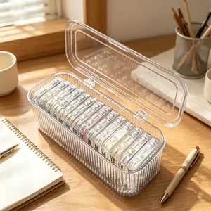 15-Piece Dust-Proof Bead Storage Box, Lidded Classification Design, Bracelet Wristband Necklace Organizer, Travel Home Jewelry Keeper