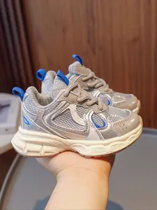 Fashion Colorblock Dad Shoes for Kids, Unisex Casual Sneakers, Lightweight Comfortable Daily Wear, Boys & Girls Sports Footwear, Sneakers Trainer Shoes, Casual Trainers