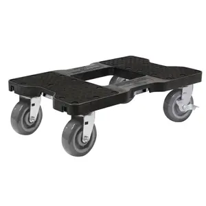Snap-Loc 1800 lbs Super-Duty Professional E-Track Dolly - Black, 20-0.5 Inches Wide, 32 Inches Long