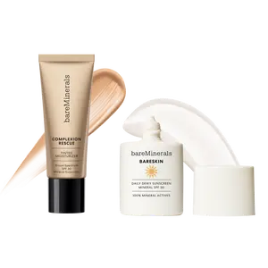 Dewy SPF Bundle: Complexion Rescue Tinted Moisturizer SPF 30 + Bareskin Sunscreen Mineral SPF 30 Duo