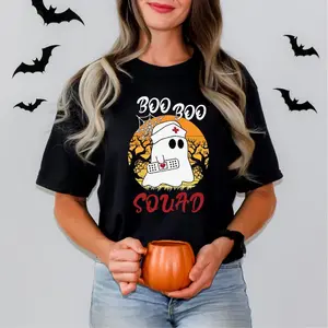 Halloween Boo Boo Squad Shirt, Halloween Ghost Nurse Shirt, Halloween Nurse Crew Shirt, Halloween Hospital Shirt, Halloween Ghost Boo Shirt