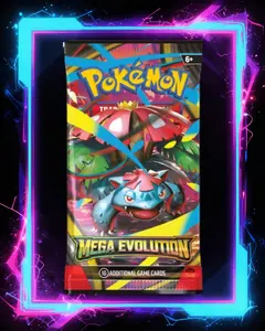 Pokémon Mega Evolution Booster Pack – Venusaur Artwork – Factory Sealed