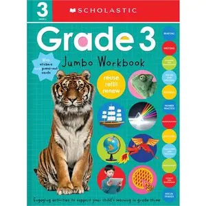 Third Grade Jumbo Workbook: Scholastic Early Learners (Jumbo Workbook) -- Scholastic, Paperback