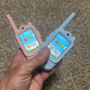 Kids Video Walkie Talkies Toys 2 Pack Long Range Communication with Camera Ideal for 3-12 Year Olds Colorful Audio for Outdoor Indoor Play Holiday Christmas Gifts