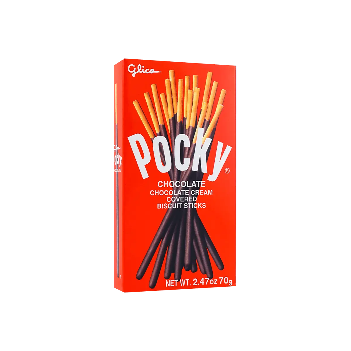 GLICO Classic Pocky Chocolate Cookie Sticks, 2.47oz