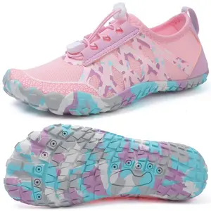 Women's Summer Water Shoes Barefoot Beach Water Shoes Waterproof Anti-Slip Diving Training Shoes Suitable for Water Activities