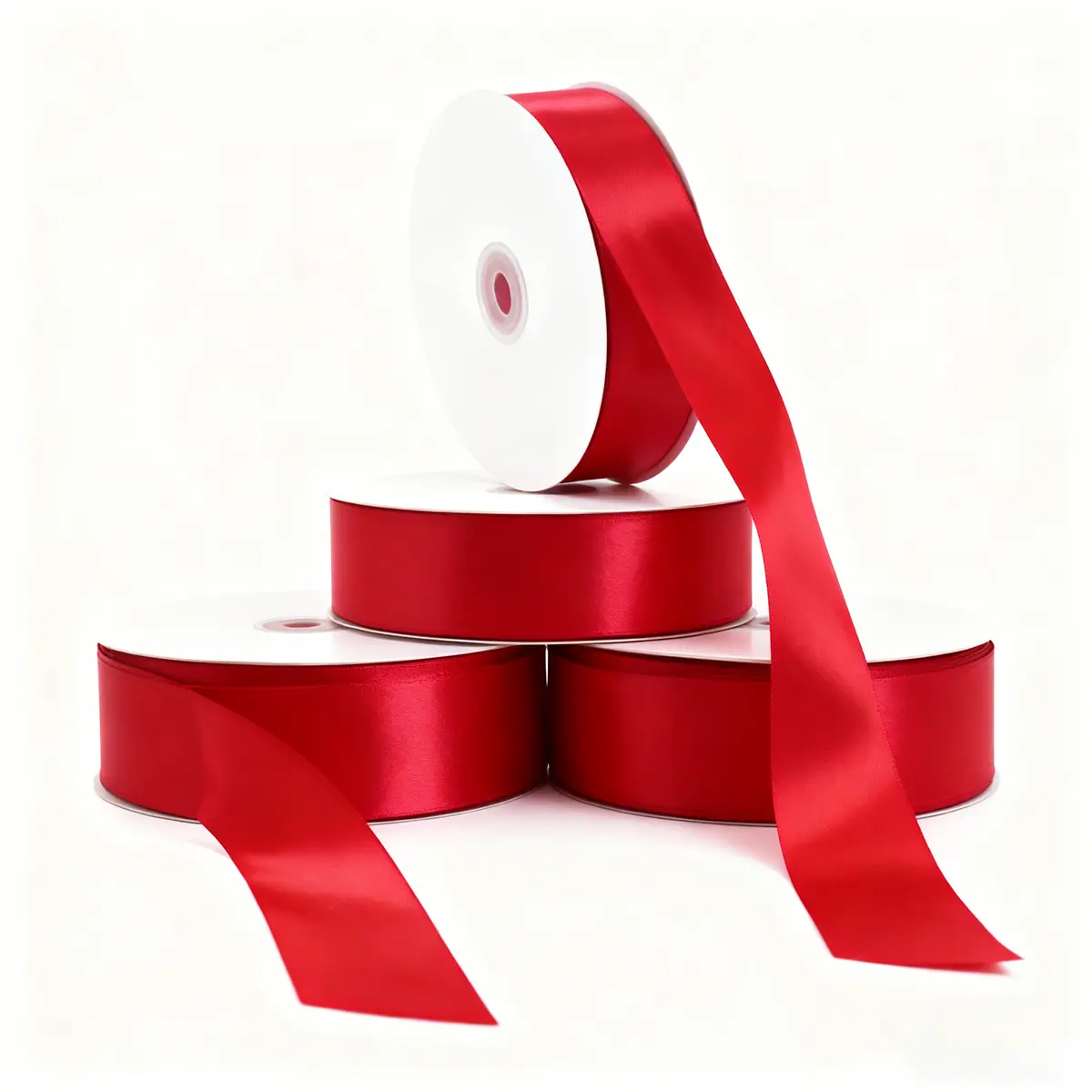 100 Yards Satin Ribbon 1.57" Wide for Eternal Rose Flowers Petals Holds Shape Perfectly Essential for DIY Crafts Gift Wrapping Wedding Party Decor Gift Basket Wrap Gift Box Filler ribbon graduation lei graduation sash fourth of july decor