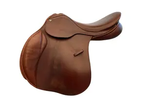 County Conquest Jump Saddle 17 Brown