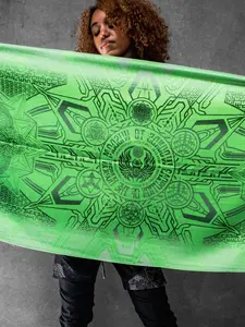 WOUNDS TO WISDOM ✦  UV Gradient Festival Shawl