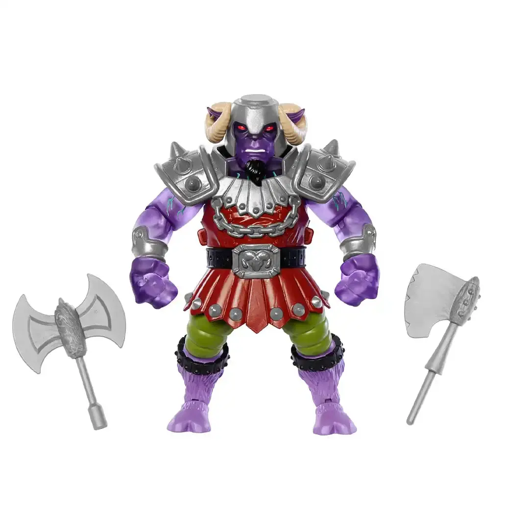 Mattel Masters of the Universe Origins Turtles of Grayskull Ram Man Action Figure Toy, Collectible Ball-Jointed Armor Suit Anthropomorphic Action Figure Model, Collectible Action Figure