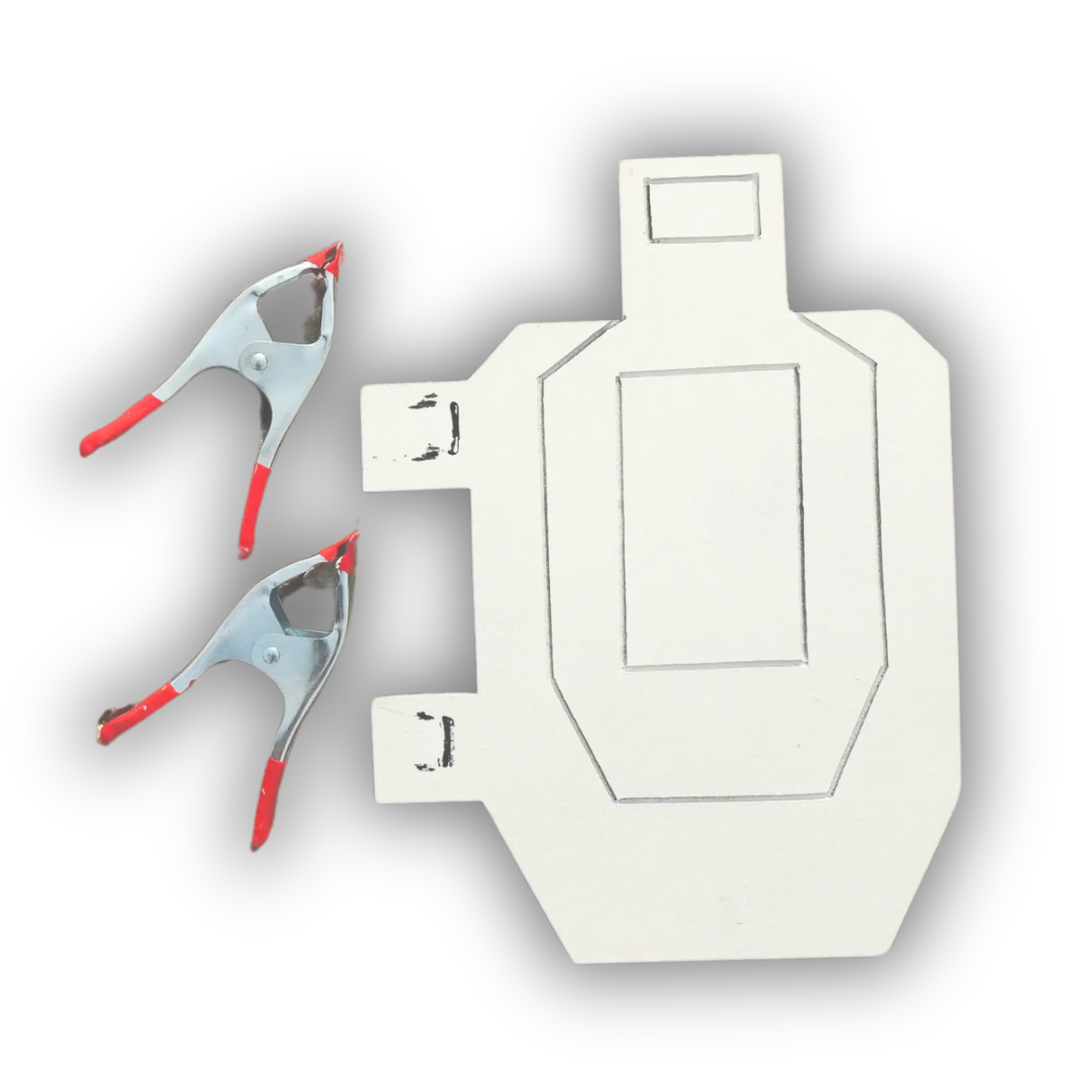 Infinite Defense Half-Size Infinity Target, Self-Healing Splatter Target, Completely Weatherproof & Made in USA