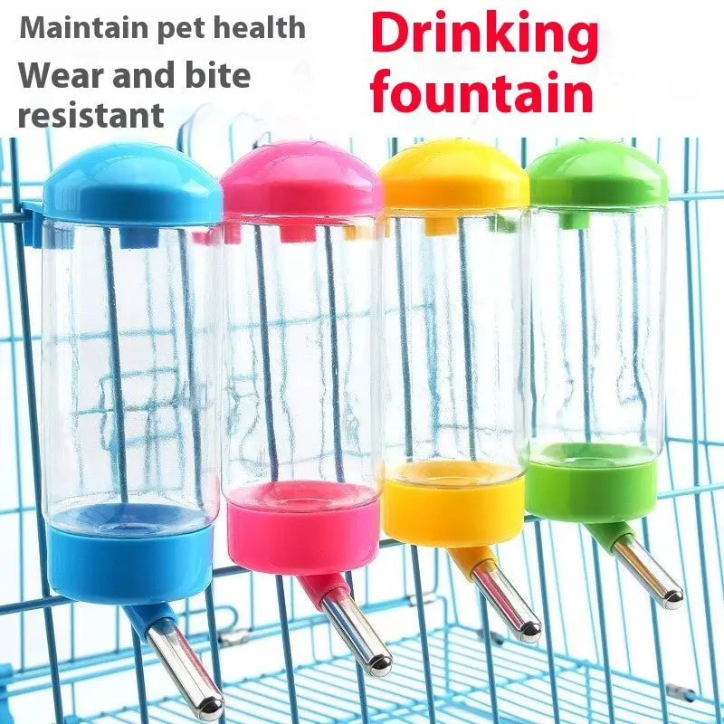 Hanging Pet Water Dispenser – 400ML Automatic Drinking Fountain for Cats & Dogs