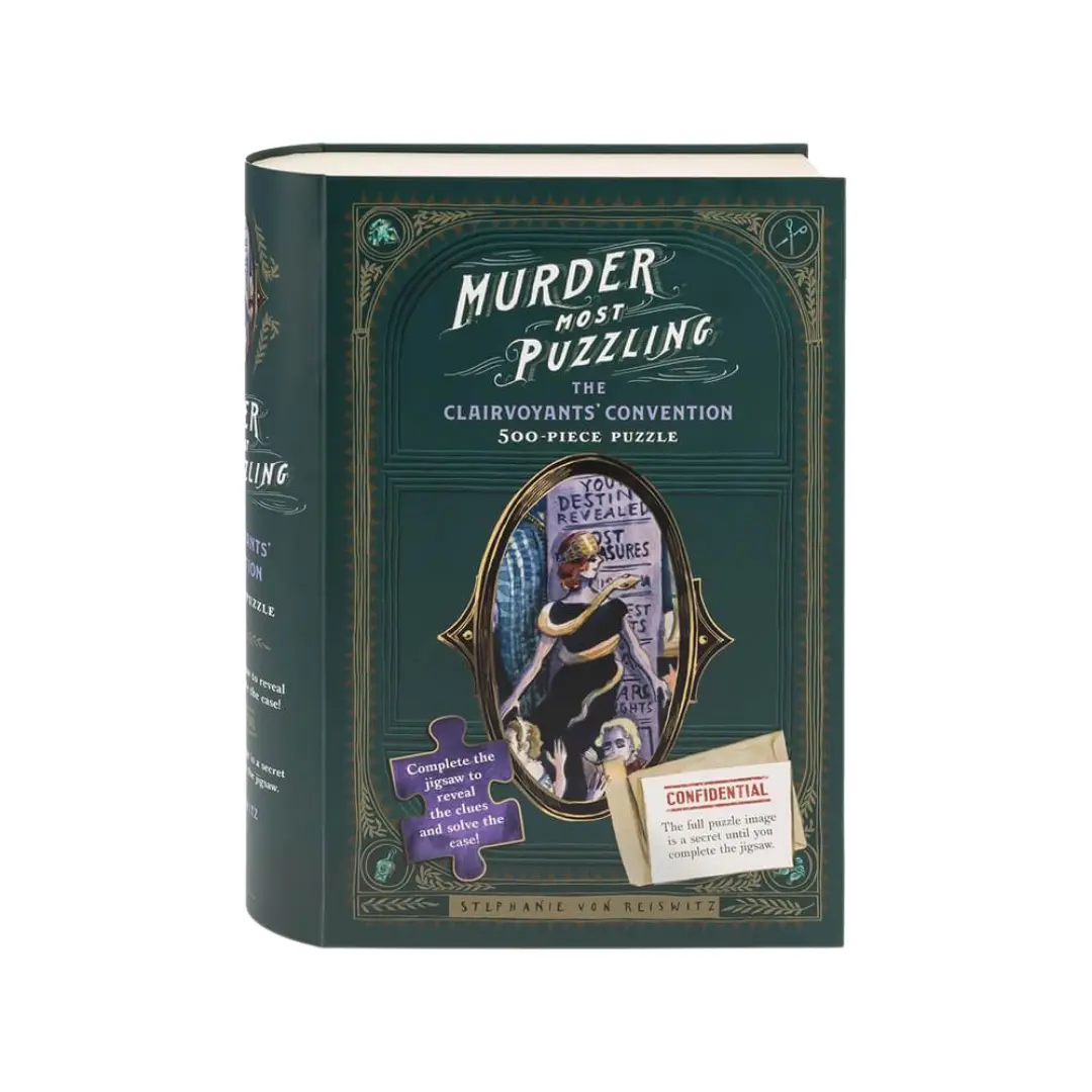 Murder Most Puzzling: The Clairvoyants' Convention 500-Piece Puz,