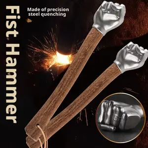 Heavy-duty Boxing Hammer｜One-piece Casting + Stainless Steel Hammer Head + Anti-slip Handle Home Decoration / Construction Site Special Percussion Tool