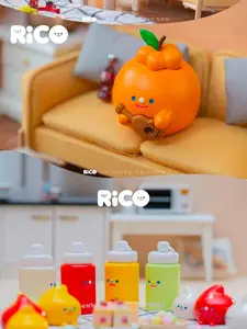 【Live Unboxing】[FINDING UNICORN] RiCO Happy Picnic Series Cute Figures Desktop Ornament Collectible Toys Birthday Gifts