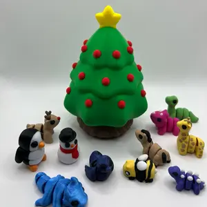 Vik’s 3D Mini Animal Prints with Christmas Tree Collection