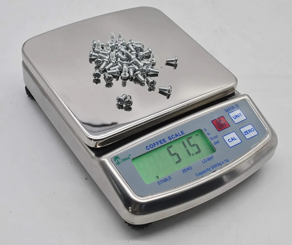 LW Measurement MRB-S 2201 2200 x 0.1 g Stainless Steel Mid Range Balance