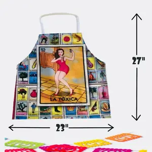 Apron nonbrand la toxica Comfortable Accessories Pockets Women