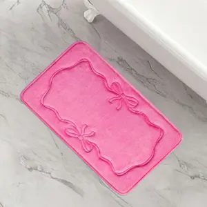 Juicy Couture Quilted Memory Foam Bath Mat, 20" x 32"