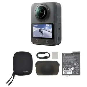 [Pre-Owned Options] DJI Osmo 360 Camera, Waterproof 360° Action Camera with 1-Inch 360° Imaging, Native 8K 360° Video, 105GB Built-in Storage, 120MP 360° Photo, 100-Min 8K Recording, 360 Action Camera