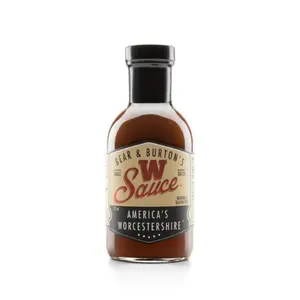 Bear & Burton's The W Sauce Worcestershire Sauce - Original Flavor with Quality Ingredients