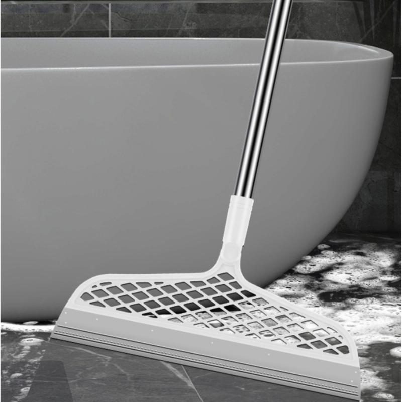 Multifunction Magic Broom, Squeegee Broom for Floor, Rubber Silicone Broom for Floor Cleaning, Magic Broom Sweeper for Living Room, Kitchen, Bathroom-Easy Dry The Glass, House Cleaning Tools