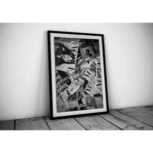 [Sale off up to 50%] [Free Ship] Vintage Magazine Poster, Printable Hypebeast Wall Art, Black and White, Fashion Photography, Preppy Wall Art, Room Decor