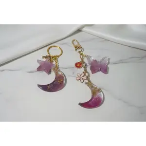Crowned Serenity Transformation Keychain Set