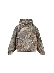 Realtree Camo Boxy Hoodie - Casual Oversized Sweatshirt S-5XL