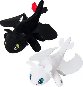 Toothless Car Exterior Decoration Wings Movable Roof SunroofDecoration Figurine Motorcycle Helmet