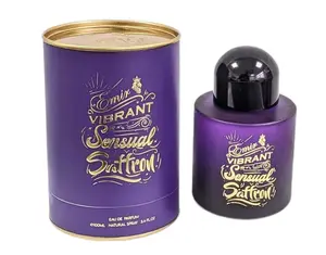 Paris Corner Emir EDP, Vibrant Sensual Saffron & Grapefruit Scent, 3.4oz Unisex Eau de Parfum