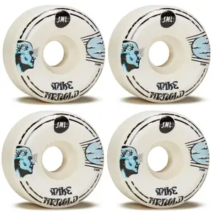 Sml Skateboard Wheels 54mm Mike Arnold Lucidity V-Cut 99A White