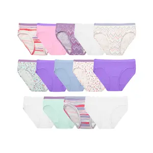 Fruit Of The Loom Girls Eversoft Hipster Underwear 14 Pack