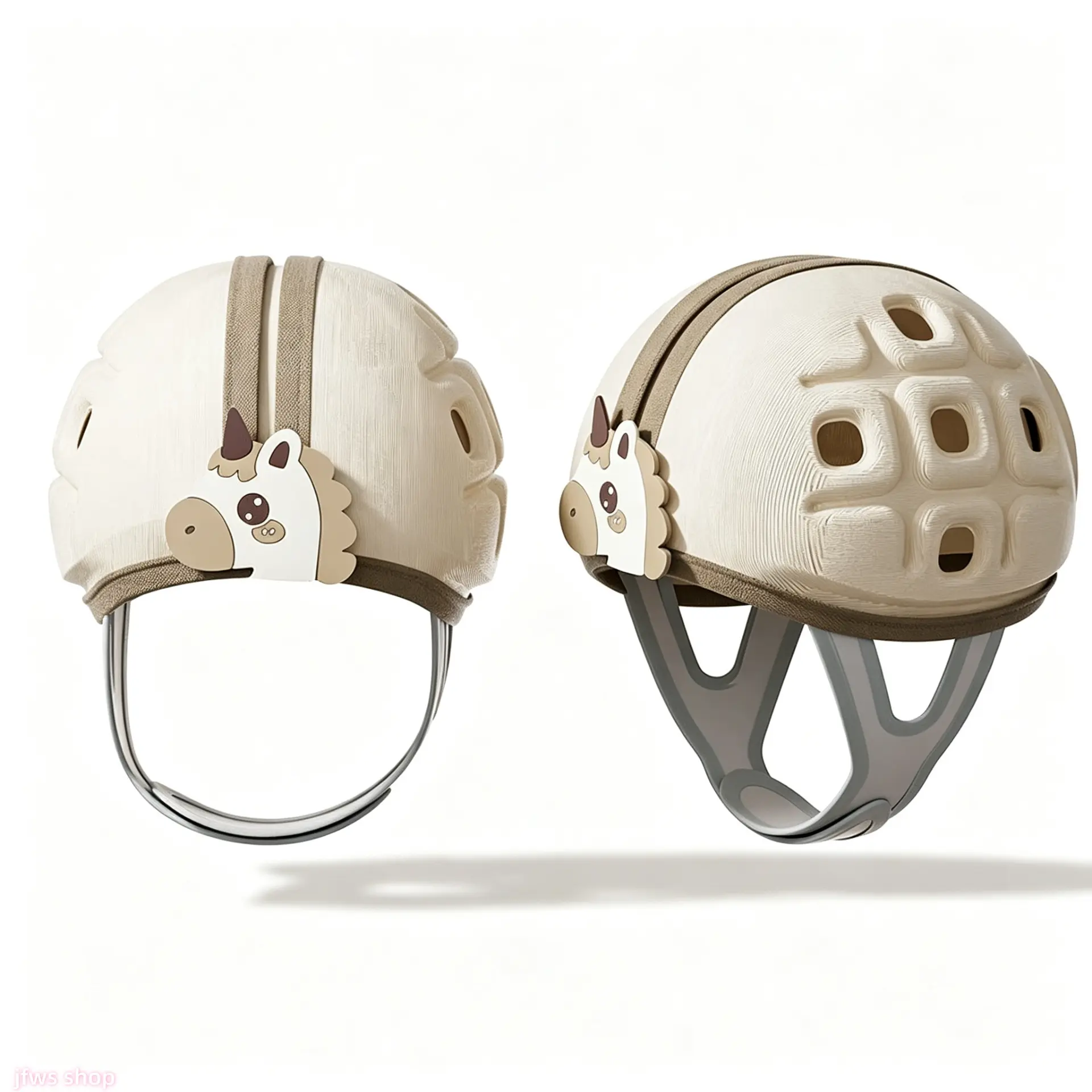 2026 New US Design Baby Anti-Fall Head Protector Pad - Soft, Breathable, Lightweight, Adjustable Safety Helmet for Toddler Walking, Crawling - Shockproof, Durable Infant Protective Gear Essential Safety Accessory Newborn