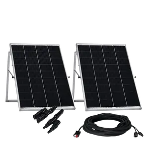 200W Rigid Solar Panels w/ cable and connector