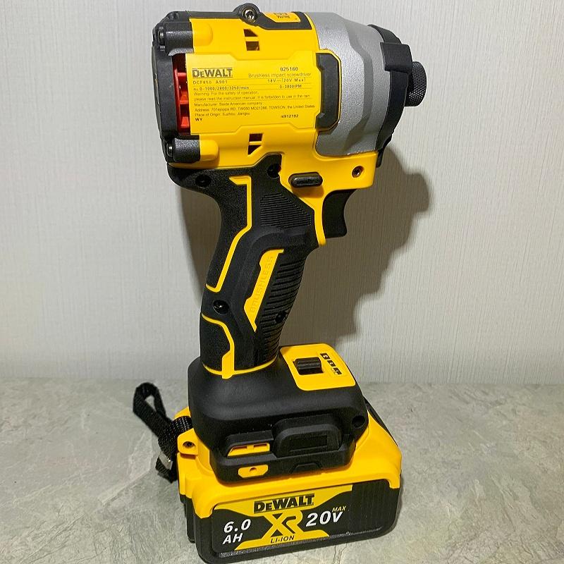 DEWALT DCF850 20V Brushless Impact Driver Drill 205N·m High Torque 3250RPM Lithium Ion Cordless Electric Screwdriver for Pro & DIY Heavy Duty Work
