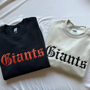 Giants Embroidered Sweatshirt Crewneck, Gifts for her, Gifts for Friends