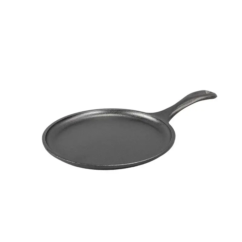 Lodge Seasoned Cast Iron Griddle - Nontoxic Cookware for Stovetop Grilling, Searing, Pancakes, Round Cast Iron Cooking, Griddle Cooking, Induction Heating Pans & Woks, PFAS-Free