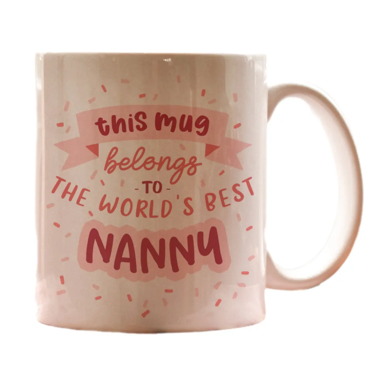 World's Nanny Coffee Mug, Funny Granny Gift, Grandma Present Ideas, Birthday Gift For Grandparents, Gift From Grandchild Cup, Nana Cup, 11 15oz Ceramic Cup