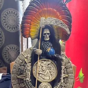 Santa Muerte Azteca 16” black (negra)