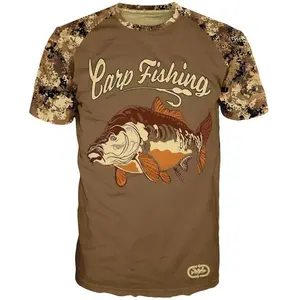 Men's Fishing Tops Fisherman's Gift Fishing Shirt , Fishing Jerseys Fish Tshirts Breathable fishing supplies sportswear